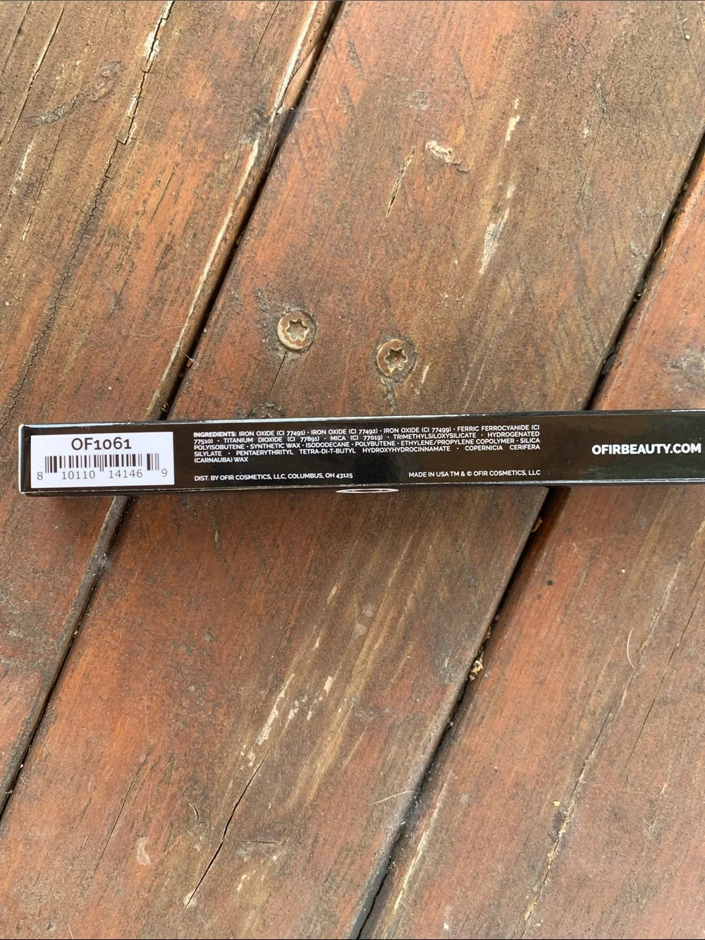 Eye Line Waterproof Eye Pencil - Black